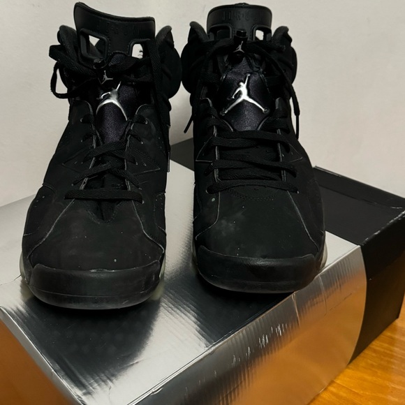 Air Jordan 6 Retro Black / Metallic Silver - Picture 5 of 8